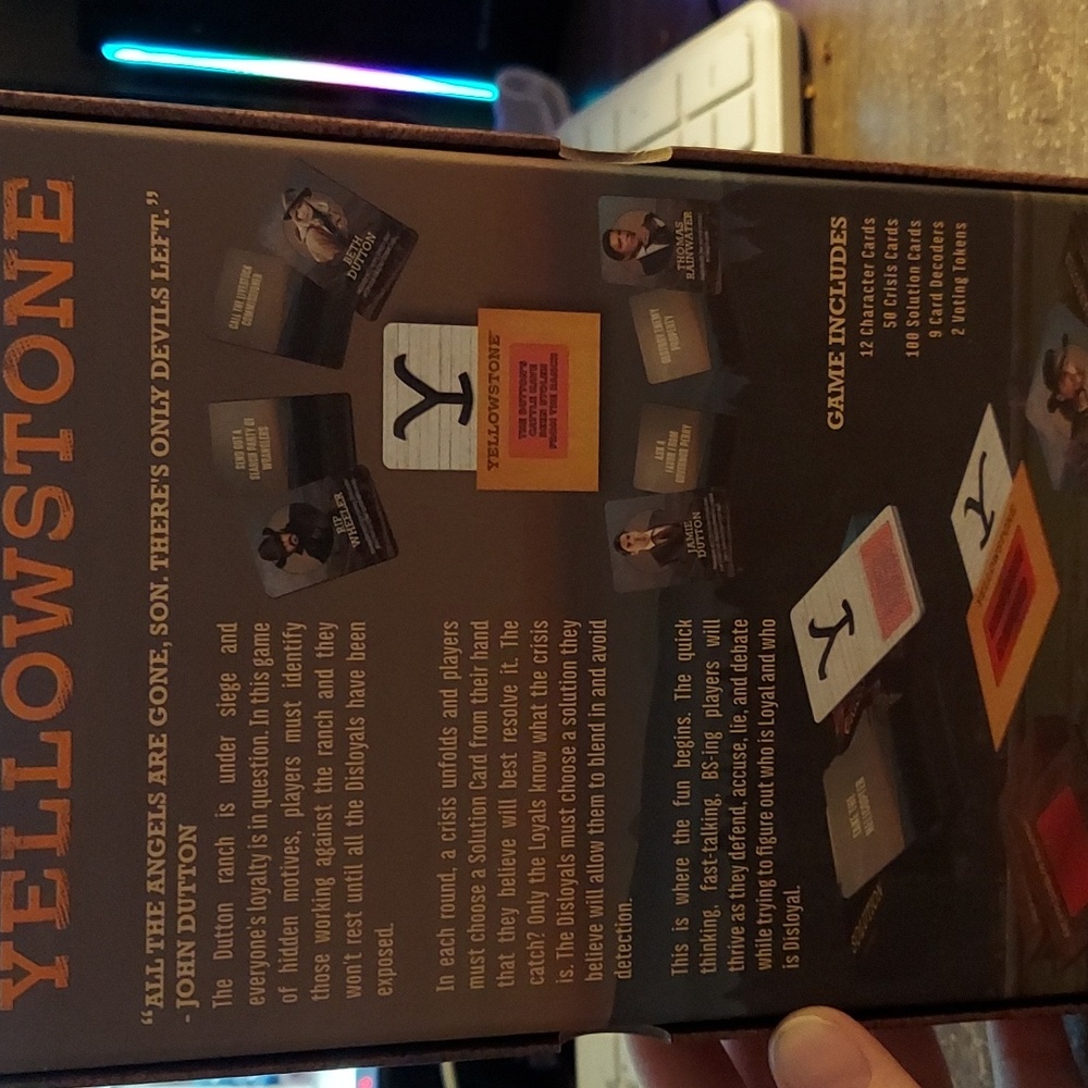 Yellowstone Card Game - Picture 2 of 4